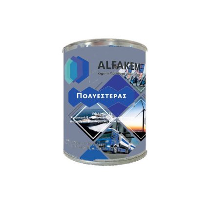 Πολυεστέρας 1kg Με Καταλύτη Alfakem