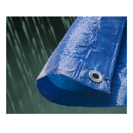 Μουσαμάς Αδιάβροχος Μπλε, 6Χ10 85gr/m²