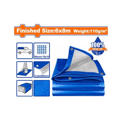 Αδιάβροχος Μουσαμάς Wadfow 110gr/m2 6X8m (WTQ1868)