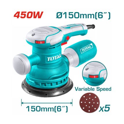 Total Επαγγελματικό 'Eκκεντρο Tριβείο 150mm/450W TF2061506