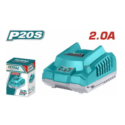 Total Επαγγελματικός Φορτιστής 2A Για Μπαταρίες Li-ion 20V TFCLI2001E