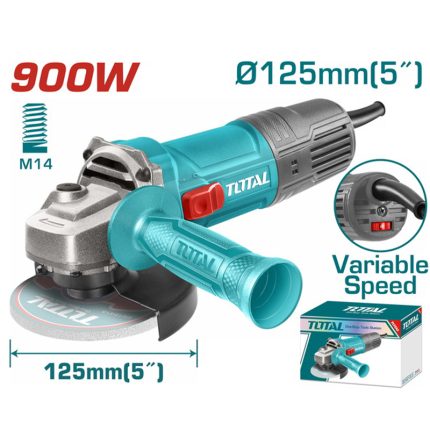 Total Γωνιακός Τροχός 900W 125mm (TG109125565)