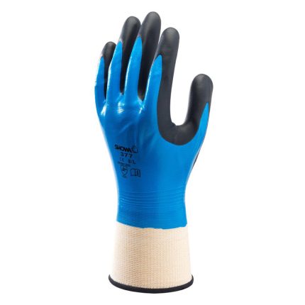 Γάντια Εργασίας Νιτριλίου Για Λάδια, Γράσα & Λιπαντικά SHOWA 377