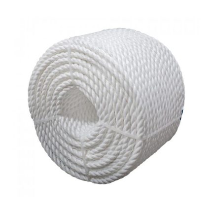 Σχοινί Στριφτό Τρίκλωνο Πολυεστερικό Διπλής Στρέψης – Υψηλής Αντοχής & Ποιότητας