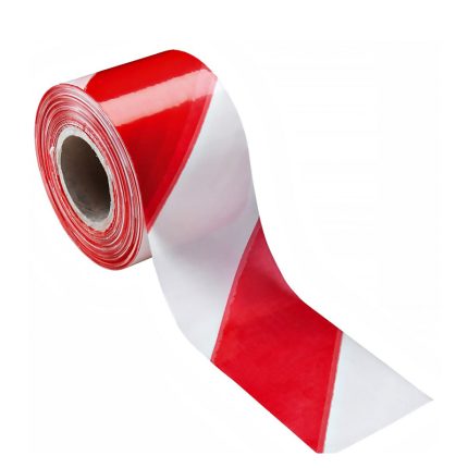 Ταινία Σήμανσης Pvc Κόκκινο-Λευκό 70mmx200m Geko