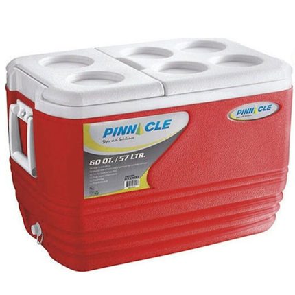 Ψυγείο Ισοθερμικό Pinnacle Eskimo 60QT Κόκκινο 57lt 31501