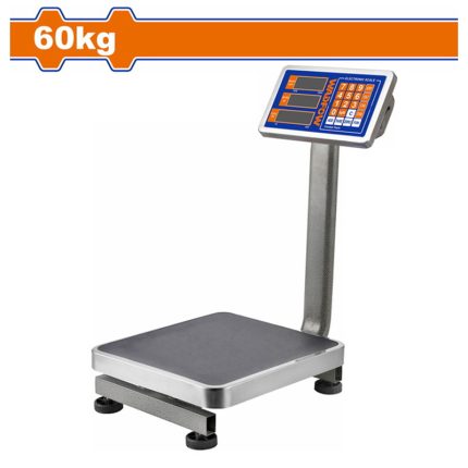 Wadfow Ηλεκτρονική Ζυγαριά 60Kg Με LED Οθόνη WEC1506