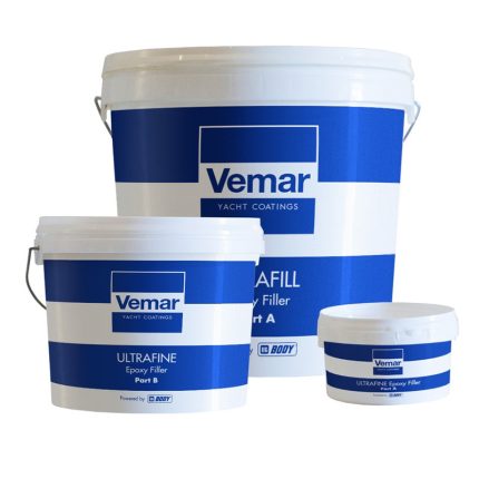 Εποξικός Στόκος Δύο Συστατικών Υψηλής Αντοχής Ultrafill Vemar Epoxy Filler (Σέτ)