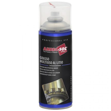 Σπρέι Γράσσο Λιθίου Γενικής Χρήσης 400ml Ambro-sol